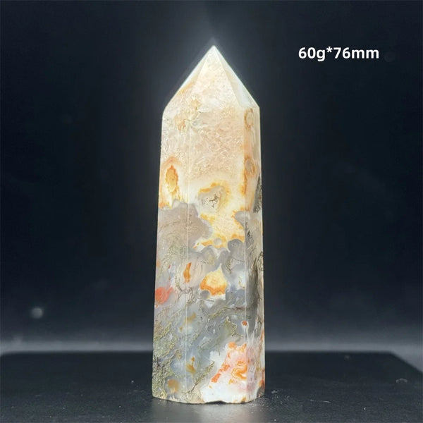 Red Moss Agate Point-ToShay.org