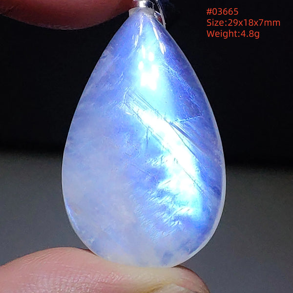 Blue Light Moonstone Pendant-ToShay.org