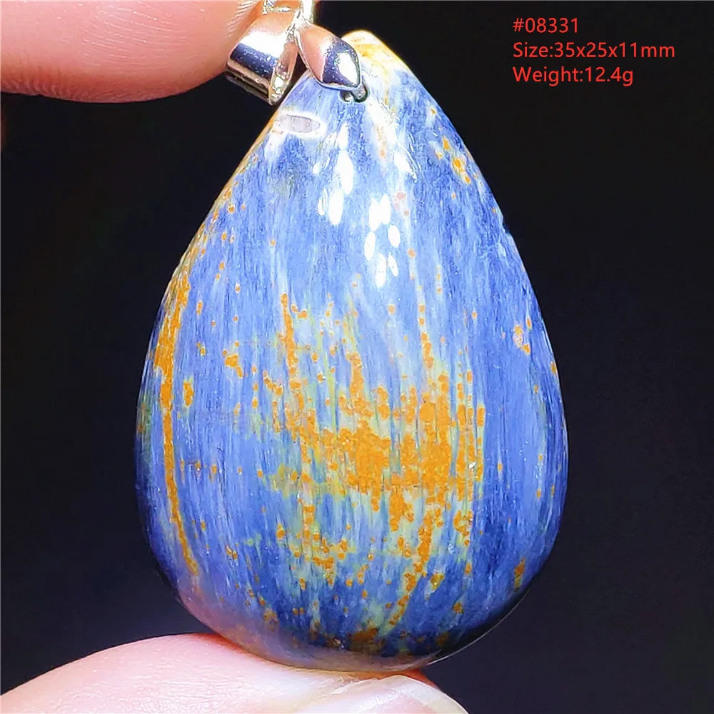 Blue Pietersite Pendant-ToShay.org