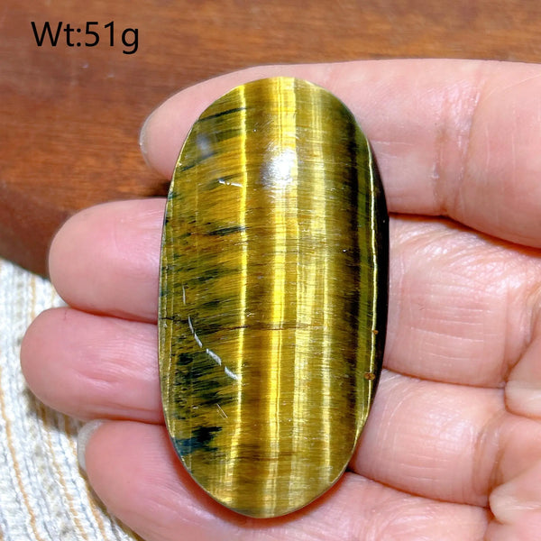 Blue Yellow Tiger Eye Stone-ToShay.org