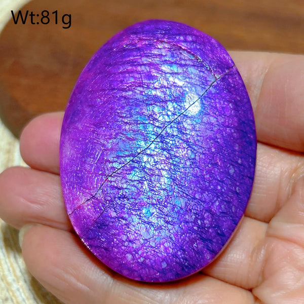 Purple Violet Rainbow Moonstone-ToShay.org