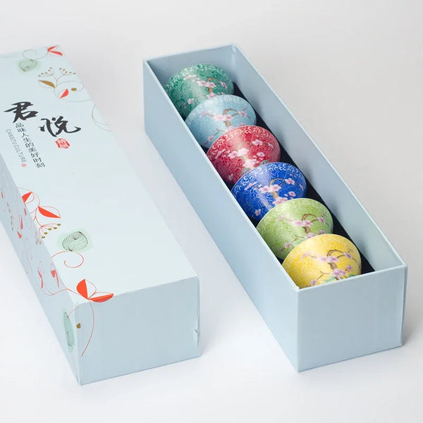 Enamel Porcelain Tea Sets-ToShay.org