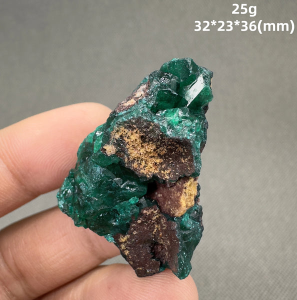 Green Dioptase Quartz-ToShay.org