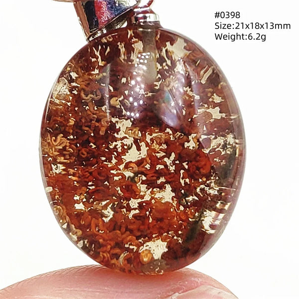 Red Orange Phantom Quartz-ToShay.org