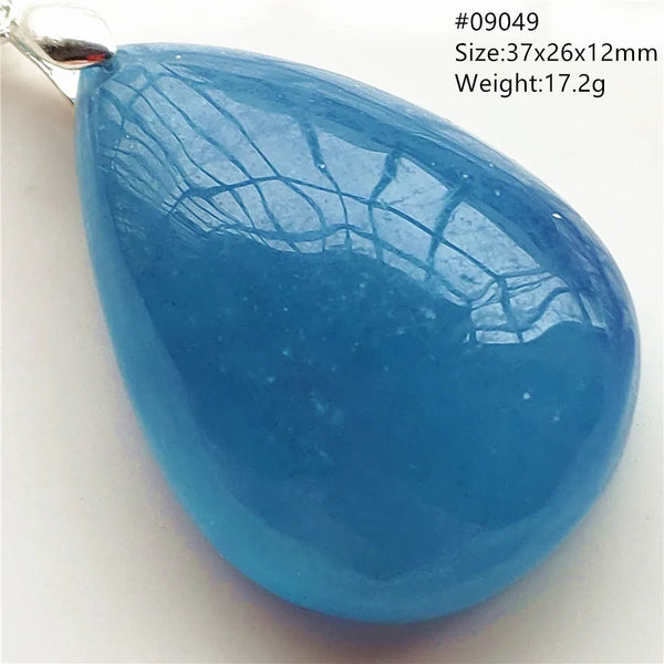 Blue Aquamarine Pendant-ToShay.org