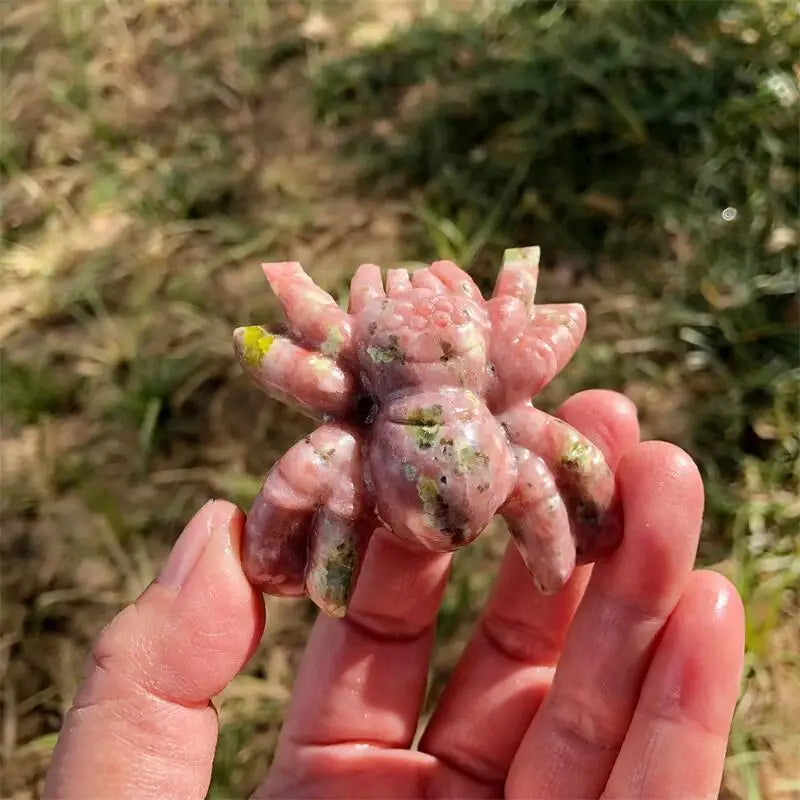 Pink Tourmaline Spider-ToShay.org