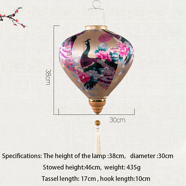 Silk Flower Lantern-ToShay.org
