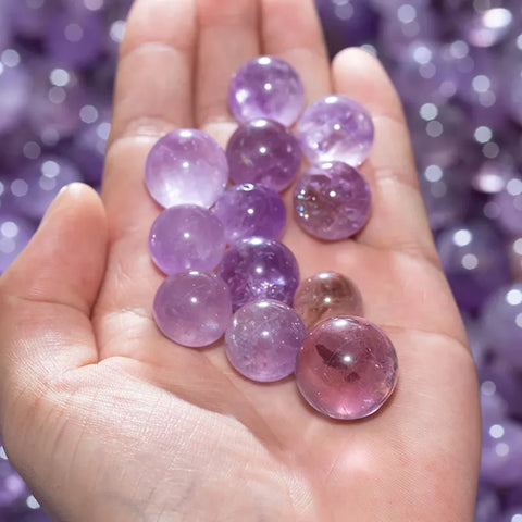 Purple Amethyst Crystal Ball-ToShay.org