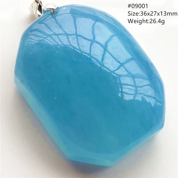 Blue Aquamarine Pendant-ToShay.org