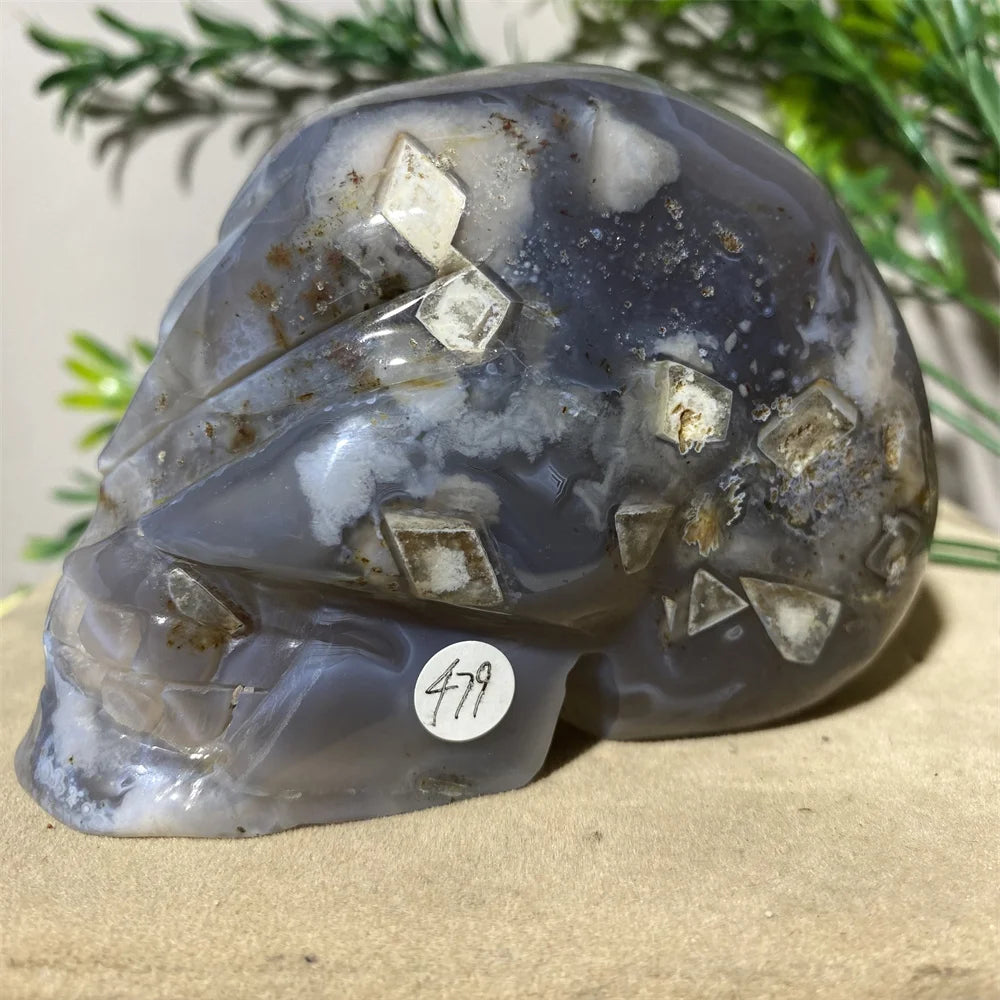 Purple Amethyst Quartz Skull-ToShay.org