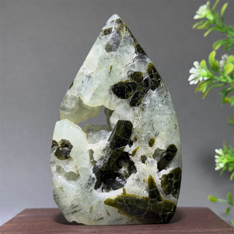 Green Grape Agate Torch-ToShay.org