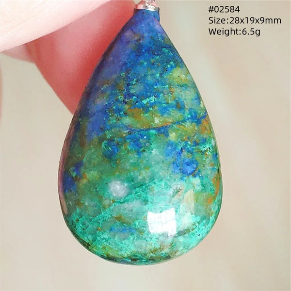 Blue Azurite Pendant-ToShay.org