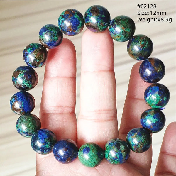 Blue Malachite Azurite Bracelet-ToShay.org