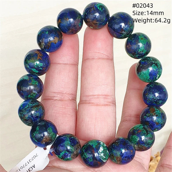 Blue Malachite Azurite Bracelet-ToShay.org
