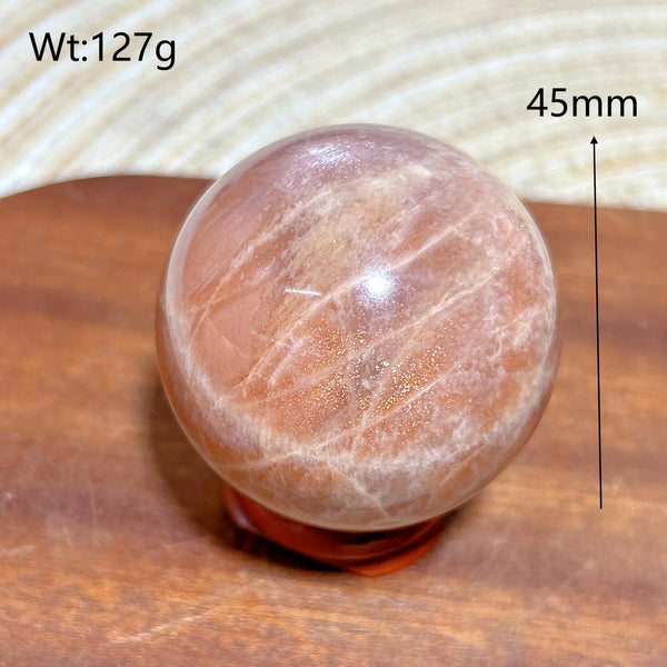 Pink Moonstone Ball-ToShay.org