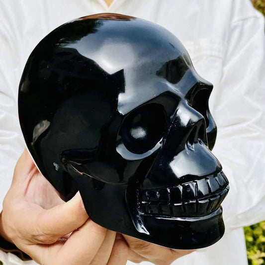 Black Obsidian Skull-ToShay.org