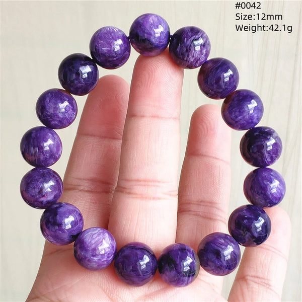 Purple Charoite Bracelet-ToShay.org