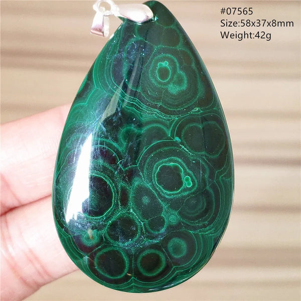 Green Malachite Pendant-ToShay.org