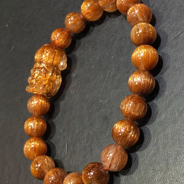 Copper Rutilated Pi Xiu Bracelet-ToShay.org