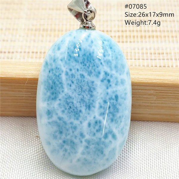 Blue Larimar Pendant-ToShay.org