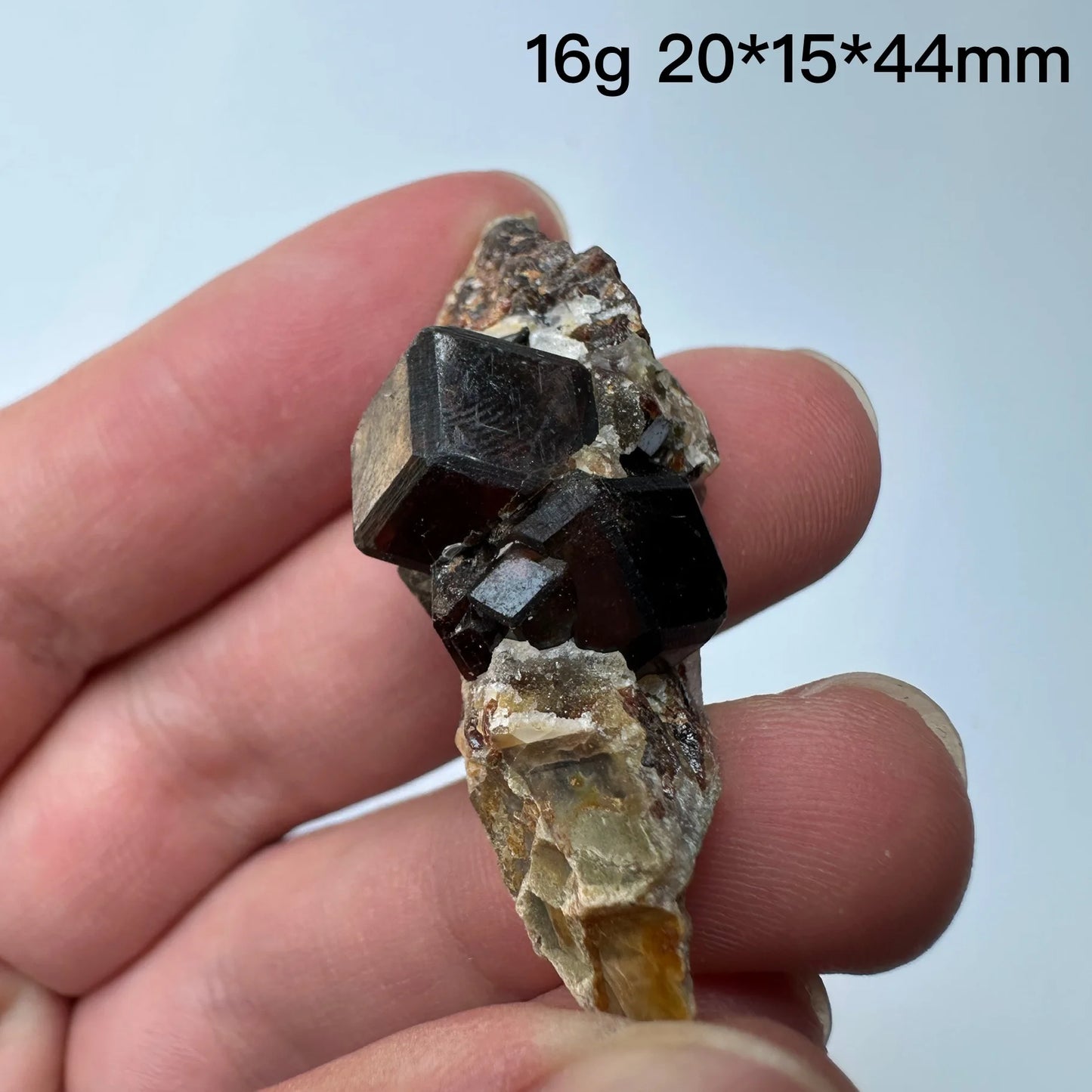 Red Garnet Quartz Crystals-ToShay.org
