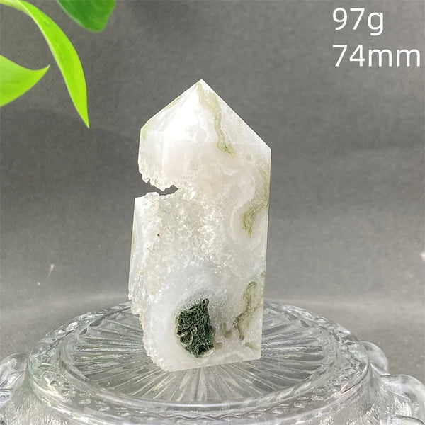 Green Aquatic Agate Point-ToShay.org