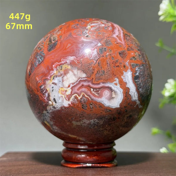 Brown Agate Ball-ToShay.org