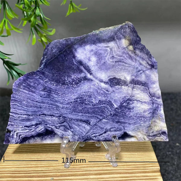 Purple Malachite Slab Slice-ToShay.org