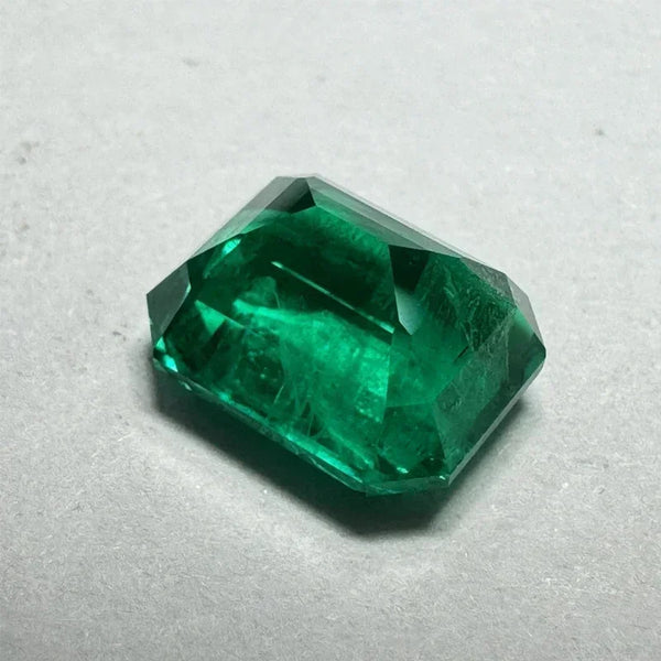 Green Faceted Emerald-ToShay.org