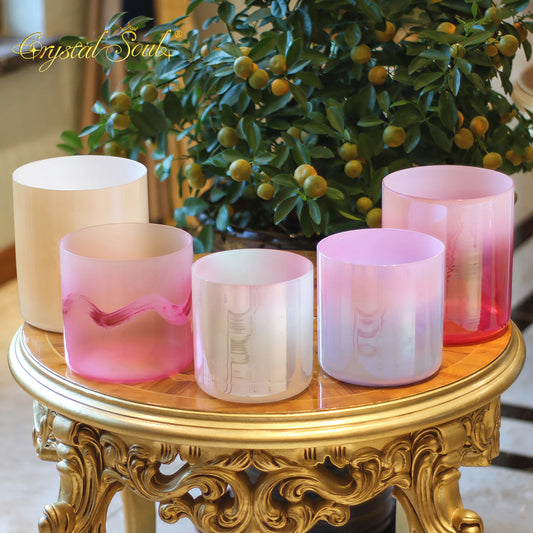 Mixed Crystal Singing Bowls-ToShay.org