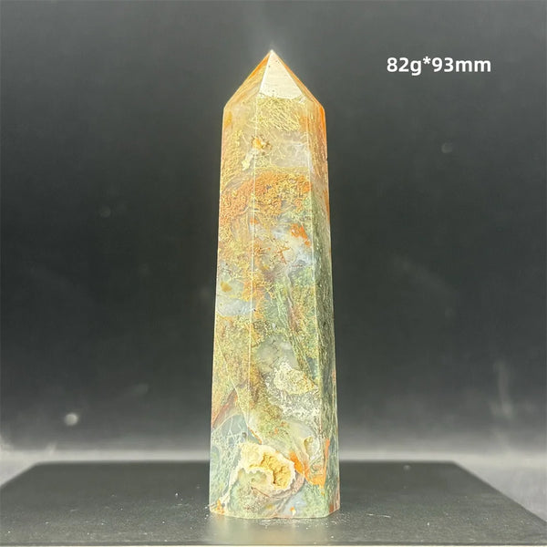 Red Moss Agate Point-ToShay.org