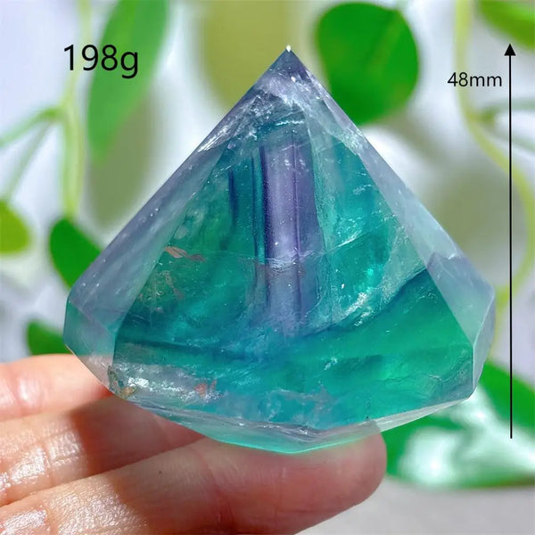 Rainbow Fluorite Diamond-ToShay.org