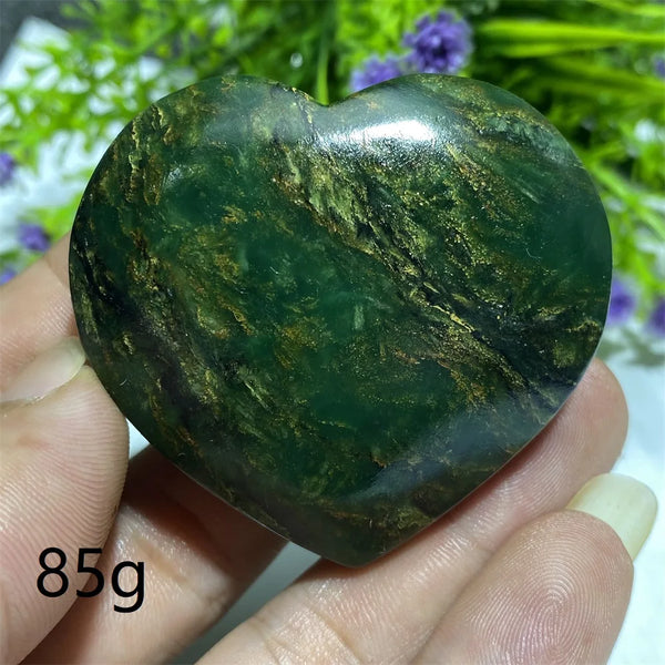 Green Emerald Stone Heart-ToShay.org