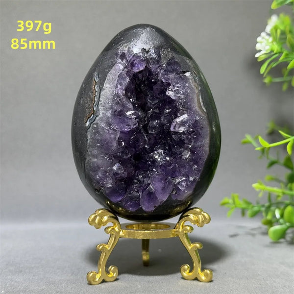 Purple Amethyst Cluster Egg-ToShay.org