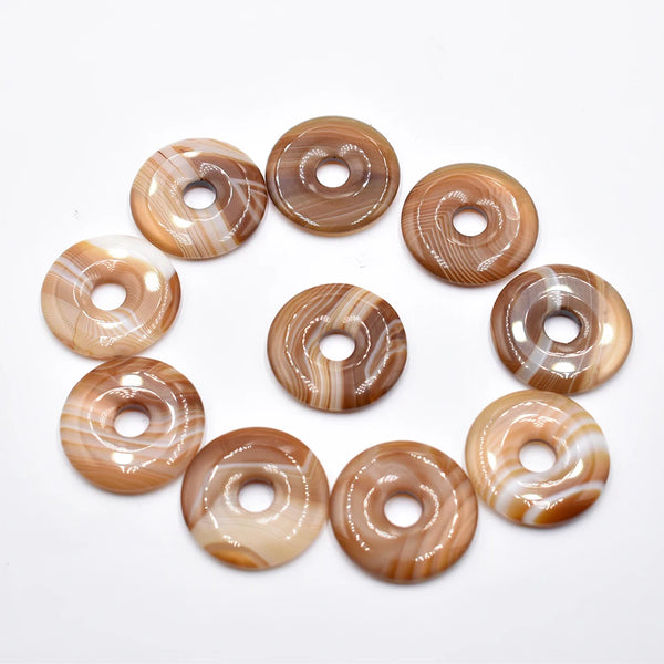 Mixed Stripe Doughnut Beads-ToShay.org