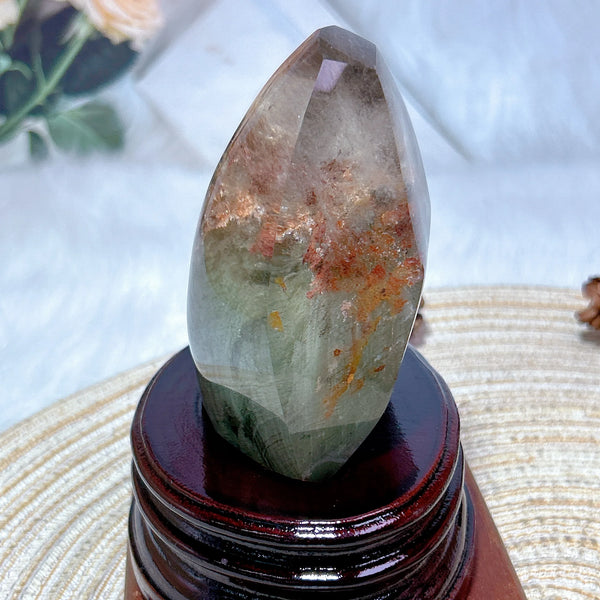 Green Garden Quartz Crystal-ToShay.org