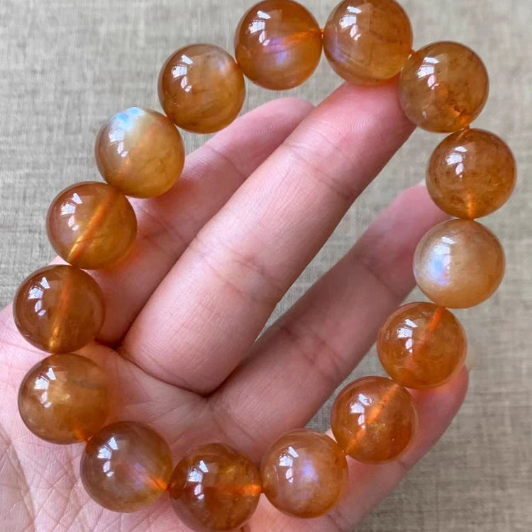 Orange Andesine Bracelet-ToShay.org