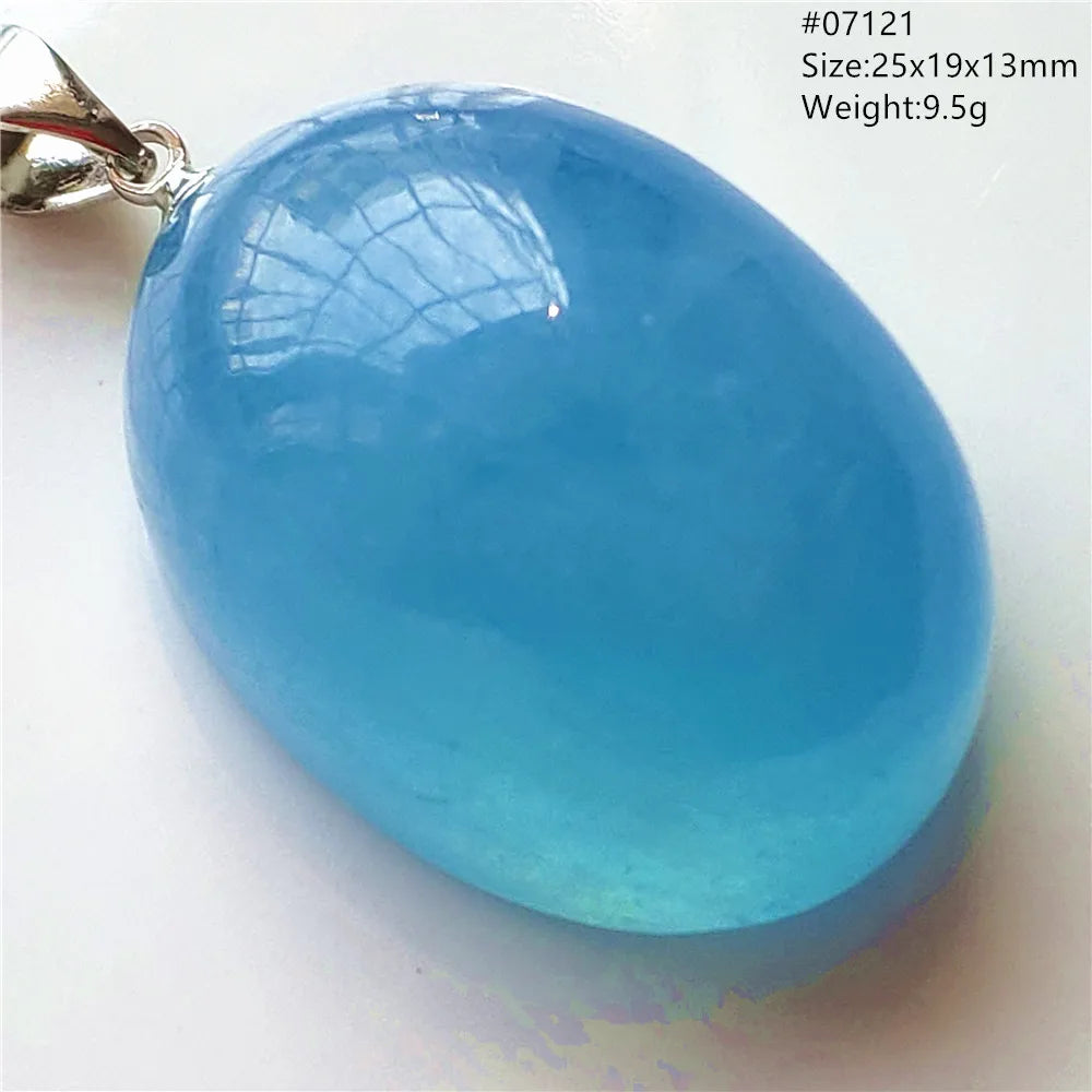 Blue Aquamarine Pendant-ToShay.org