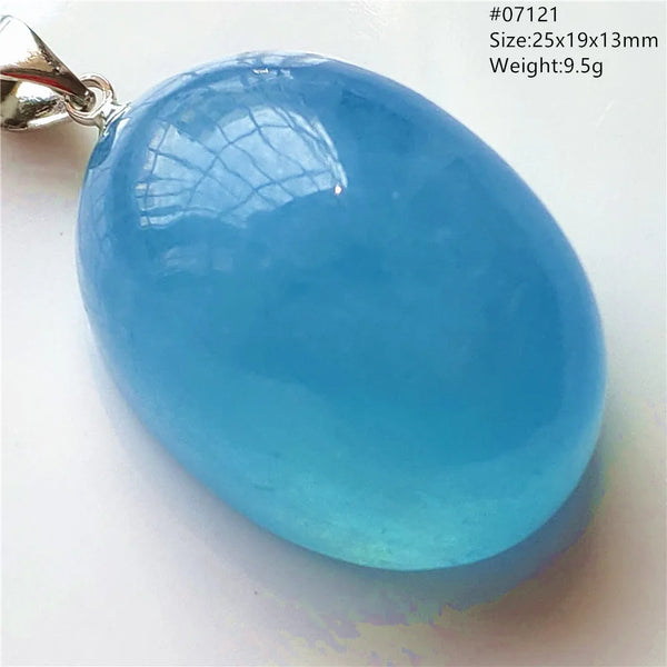 Blue Aquamarine Pendant-ToShay.org