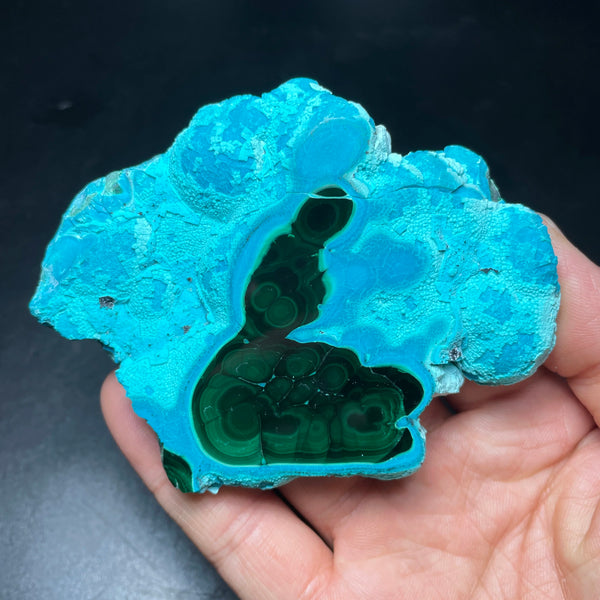 Blue Chrysocolla Malachite Stone-ToShay.org
