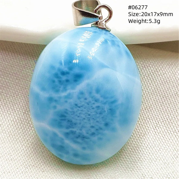 Blue Larimar Pendant-ToShay.org