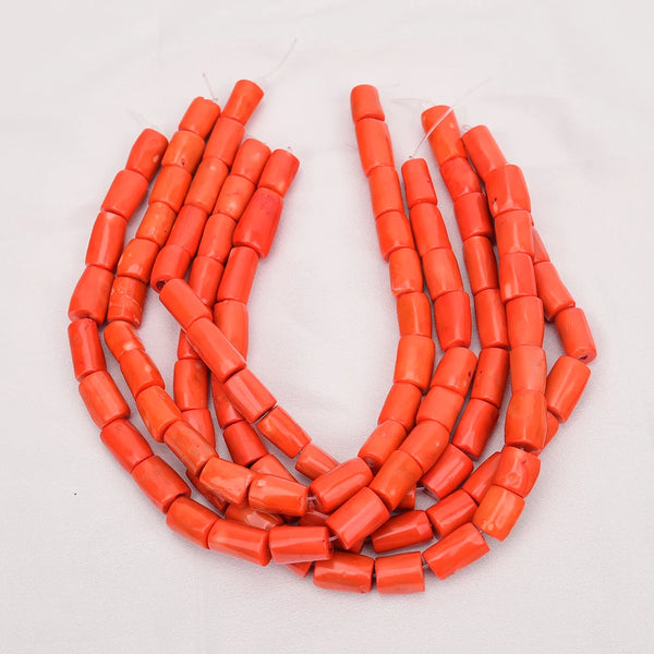 Orange Coral Beads-ToShay.org