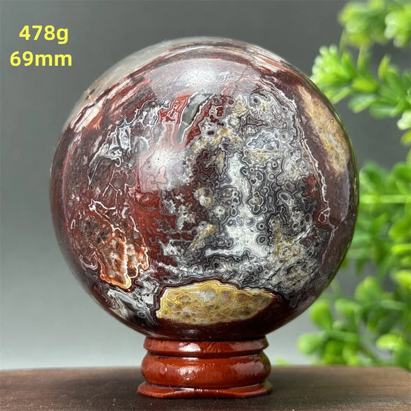 Brown Agate Ball-ToShay.org