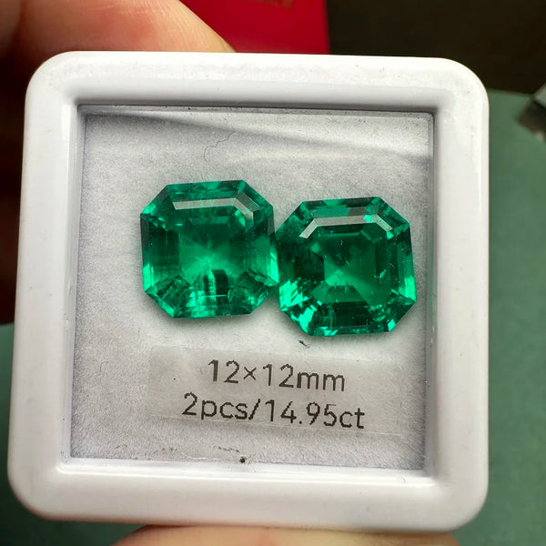 Green Crystal Cut Emerald-ToShay.org