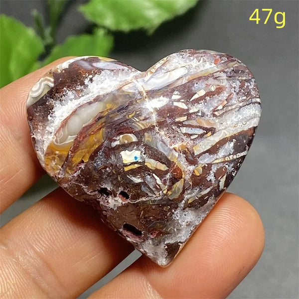 Red Agate Heart-ToShay.org