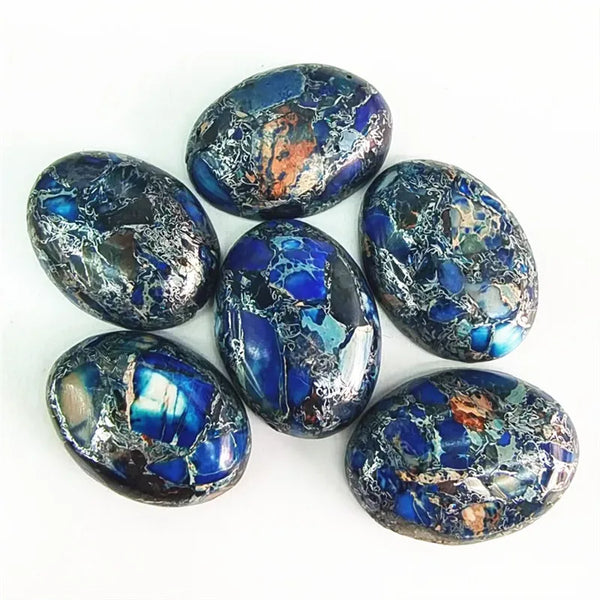 Mixed Imperial Jasper Cabochons-ToShay.org