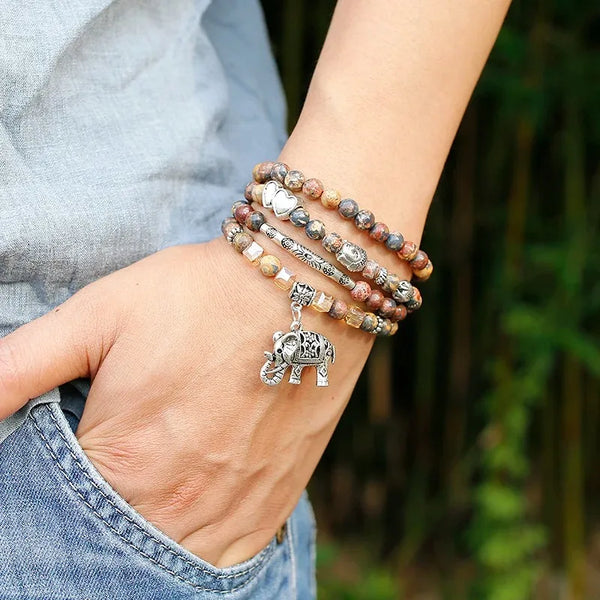 Mixed Crystal Mala Bracelets-ToShay.org