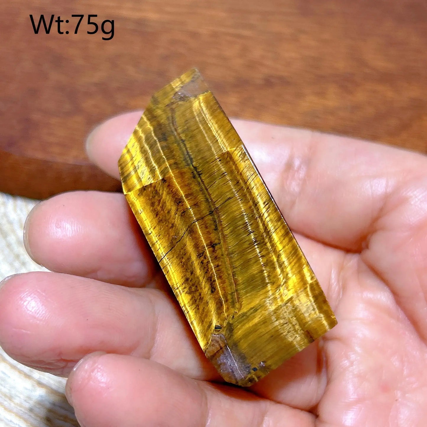 Yellow Blue Flash Tiger Eye-ToShay.org