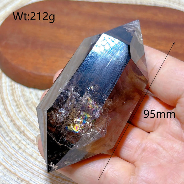 Smokey Rainbow Quartz Point-ToShay.org