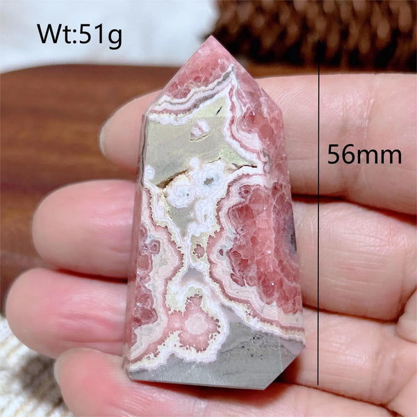 Pink Rhodochrosite Point-ToShay.org